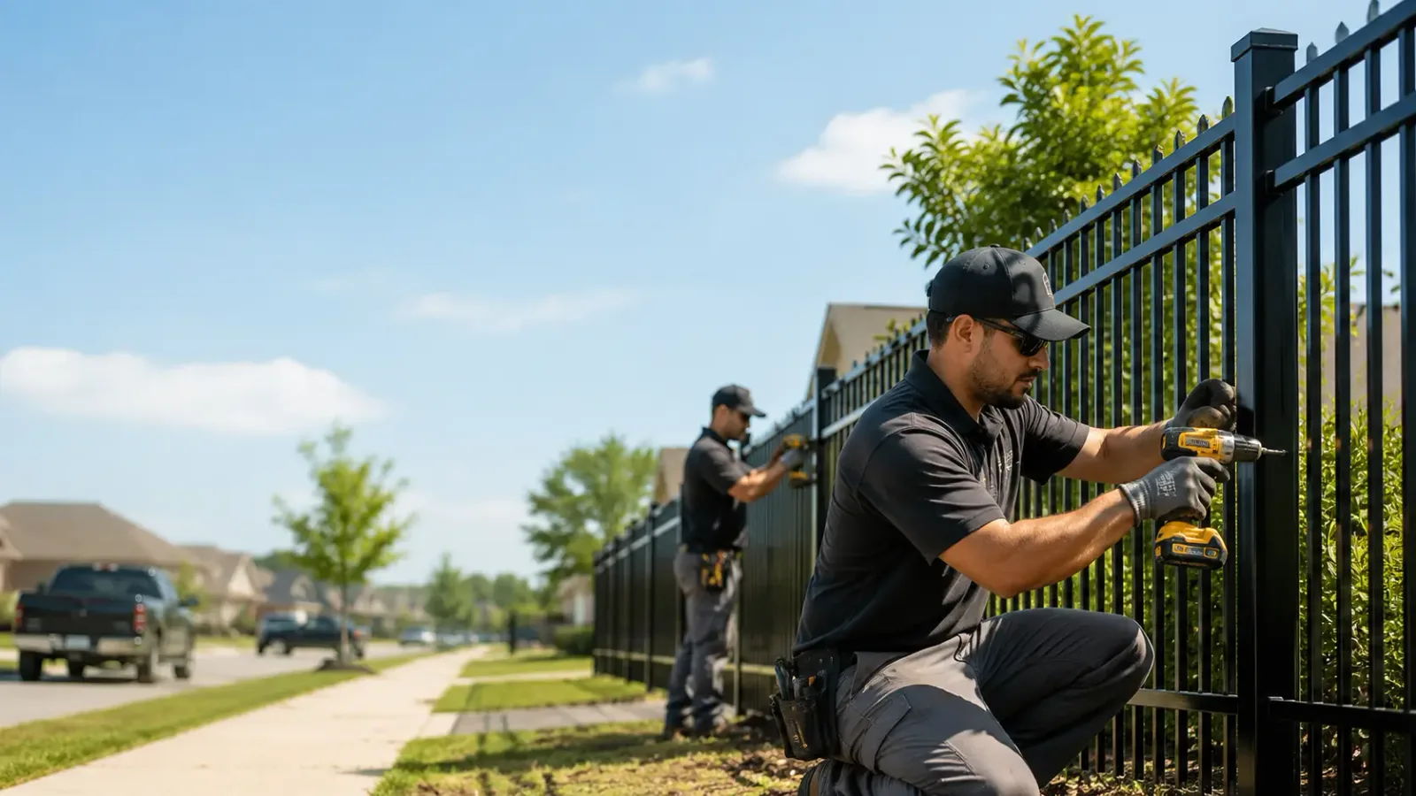 Metal Fence Installation in Williamstown, KY